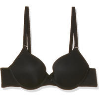 Zivame Women's T-Shirt Padded Non Wired Bra (Zi1131-Anthracite_Black_38B)