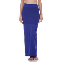 Zivame All Day Flared Mermaid Saree Shapewear |Shaping Petticoat- Blue