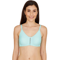 Zivame Women's Polyester Wire Free Wirefree Full-Coverage Bra (Zi1882Corecblue0032B_Blue_32B)