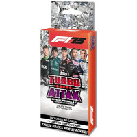Topps Turbo Attax Formula 1 2025 Trading and Collectible Card Game(Value Box)