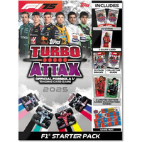 Topps Turbo Attax Formula 1 2025 Trading and Collectible Card Game (Standard Starter Pack)