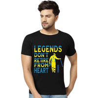 Uniplanet Store Mens Cotton T Shirt With Half Sleeves Round Neck Graphic Printed Pattern Regular Fit And Standard Length Multicolour