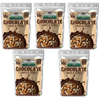 TummyFriendly Foods Chocolate Nuts and Seeds Mix - 5 Packs, 100 g Each Baby Snacks 500 g