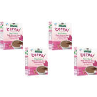 TummyFriendly Foods Organic Sprouted Ragi, Almond,Oats, SweetPotato Prdge Mix|800g, (200g each pack) Cereal (800 g, Pack of 4, 8+ Months)