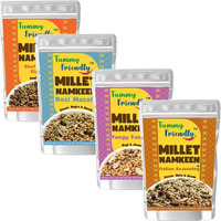 TummyFriendly Foods TummyFriendly Healthy Snacks for Kids- ChocoCripsies-ProteinBites-SweetnSalt Puffcorn (3 x 70 g)