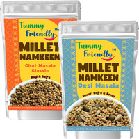 TummyFriendly Foods TummyFriendly Hlty MS-ProteinBites-SweetnSalty-ChocoNutsSeeds-3X70 Puffcorn (2 x 70 g)