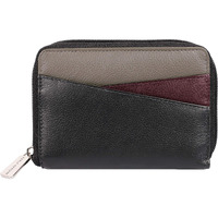 Karla Hanson RFID Blocking Wanda Leather Medium Wallet (Black Multi)