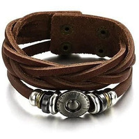Bingo Bracelet In Genuine Leather