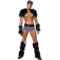Roma Costume Men's 4 Piece Viking Hunk - Small