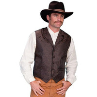 Scully Men's Paisley Vest (RW093)