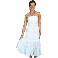 Scully Women's PSL-085 Dress White XS