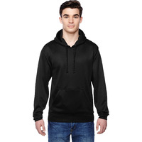 J America Adult Tailgate Poly Fleece Hood M BLACK