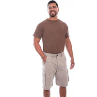 Scully Western Shorts Mens Trail Walk Cargo Utility 30 Stone F0_5201