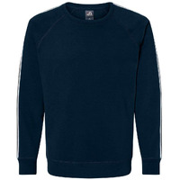 J. America Rival Fleece Crewneck Sweatshirt XS Navy