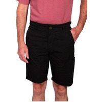 Scully Western Shorts Mens Zip Fly 100% Cotton 42 Black F0_5258