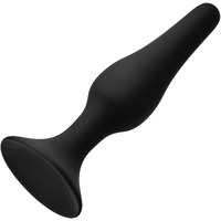 Forto F-11 Medical Grade Silicone Butt Plug with Strong Suction Cup Anal Sex Toy - for More Comfortable Intercourse Anal Toy Prostate Massager for Men and Women Advanced to Beginners