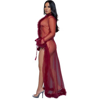Marabou Robe