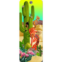Kokopelli, 3-D Bookmark with Tassel