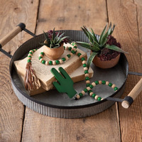 CTW Home Collection Cactus Decorative Beads, 2-inch Height, Home, Home Dcor
