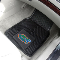 FANMATS NCAA Florida Gators Heavy Duty 2-Piece Vinyl Car Mat - 17"x27"