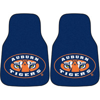 Fan Mats 5144 AU - Auburn University Tigers 18" x 27" Carpeted Car Mat Set