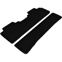 3D MAXpider L1HD03921509 Second Row Custom Fit All-Weather Floor Mat for Select Honda Ridgeline Models - Kagu Rubber (Black)