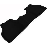 3D MAXpider - L1BM03221509 Second Row Custom Fit All-Weather Floor Mat for Select BMW X3 (F25)/ X4 (F26) Models - Kagu Rubber (Black)