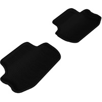 3D MAXpider Custom Fit Kagu Floor Mat (Black) for 2010-2015 Chevrolet Camaro - 2ND Row