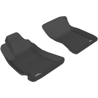 3D MAXpider Custom Fit Kagu Floor Mat (Black) Compatible with Subaru Forester 2009-2013  R1