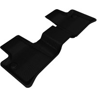 3D MAXpider Second Row Custom Fit All-Weather Floor Mat for Select Mercedes-Benz ML-Class/GL-Class Models - Kagu Rubber (Black)