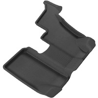 3D MAXpider Third Row Custom Fit All-Weather Floor Mat for Select Mercedes-Benz GL-Class Models - Kagu Rubber (Black)