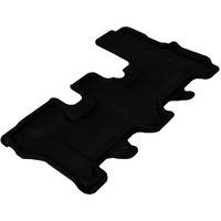 3D MAXpider Custom Fit Kagu Floor Mat (Black) for 2007-2013 Acura MDX - 3RD Row
