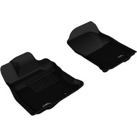 3D MAXpider Custom Fit Kagu Floor Mat (Black) Compatible with Toyota 4RUNNER 2010-2023 - Front Row