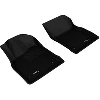 3D MAXpider Custom Fit Kagu Floor Mat (Black) for 2011-2016 Chevrolet Cruze/Cruze Limited - 1ST Row
