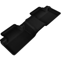 3D MAXpider Custom Fit Kagu Floor Mat (Black) Compatible with Mitsubishi Outlander Sport 2011-2023 - Second Row