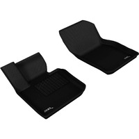3D MAXpider L1MN01011509 Front Row Custom Fit Floor Mat for Select Mini Cooper Models - Kagu Rubber (Black)