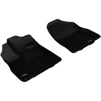 3D MAXpider Custom Fit Kagu Floor Mat (Black) for 2014-2020 Acura MDX - 1ST Row