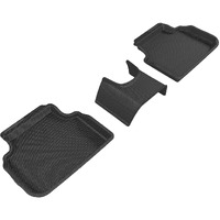 3D MAXpider Custom Fit Kagu Floor Mat (Black) for 2016-2022 Mini Clubman - 2ND Row