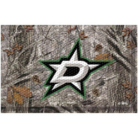 FANMATS 19141 Dallas Stars Rubber Scraper Door Mat, Camo Color