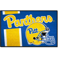 FANMATS 19636 Pitt Panthers Starter Mat Accent Rug - 19in. x 30in. | Sports Fan Home Decor Rug and Tailgating Mat Uniform Design