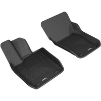 3D MAXpider Custom Fit Kagu Floor Mat (Black) Compatible with Porsche Panamera (971) 2017-2025 / Panamera E-Hybrid (971) 2020-2025 - Front Row