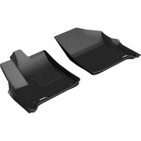 3D MAXpider All-Weather Floor Mats for Chevrolet Traverse 2018-2020 Custom Fit Car Floor Liners, Kagu Series (1st Row, Black)
