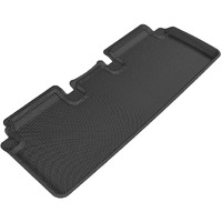 3D MAXpider Custom Fit Kagu Floor Mat (Black) Compatible with Tesla Model S 2012-2019 - Second Row