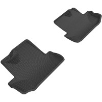 3D MAXpider Custom Fit KAGU Floor Mat (BLACK) Compatible with CHEVROLET CAMARO 2016-2023 - Second Row