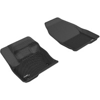 3D MAXpider Custom Fit Kagu Floor Mat (Black) Compatible with Ford Edge 2015-2024 - Front Row