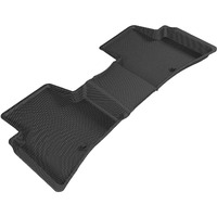 3D MAXpider L1HY06621509 Second Row Custom Fit All-Weather Floor Mat for Select Hyundai Tucson Models - Kagu Rubber (Black)