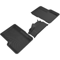 3D MAXpider Custom Fit KAGU Floor Mat (BLACK) Compatible with JEEP RENEGADE 2015-2023 - Second Row
