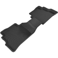 3D MAXpider Custom Fit Kagu Floor Mat (Black) Compatible with Mazda Cx-5 2017-2025 - Second Row
