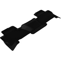 3D MAXpider Custom Fit Kagu Floor Mat (Black) for 2015-2020 Chevrolet/GMC Tahoe/Yukon - 2ND Row