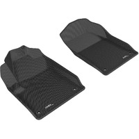 3D MAXpider Custom Fit Kagu Floor Mat (Black) for 2013-2016 Dodge Dart - 1ST Row
